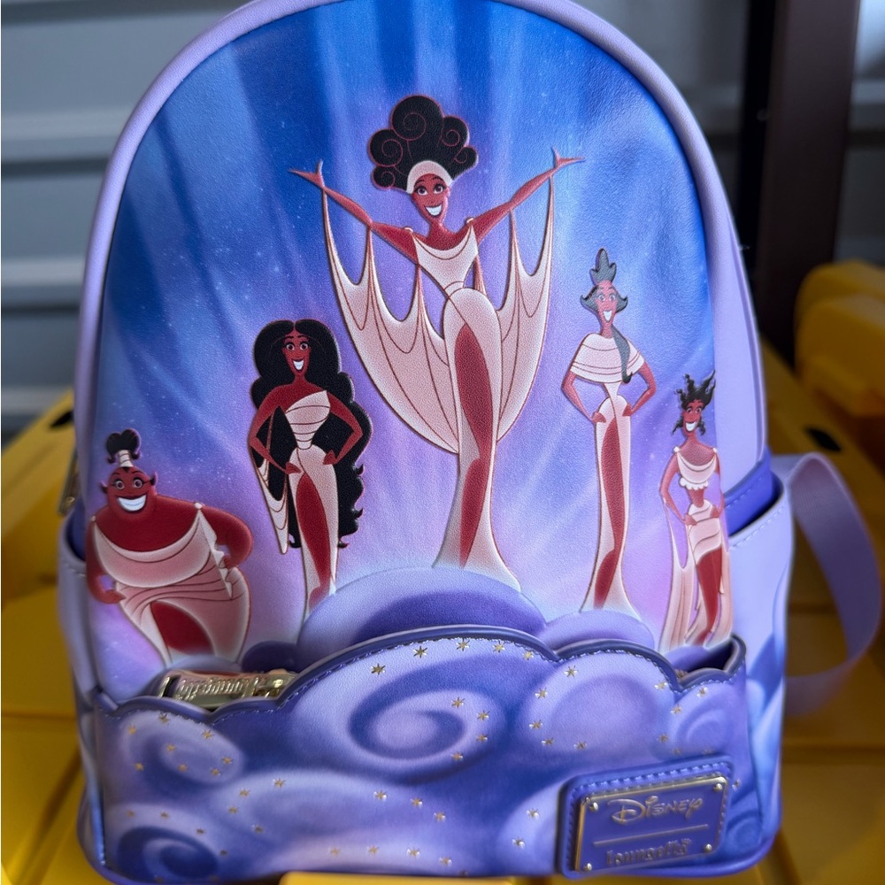 Loungefly Hercules Muses Mini Backpack